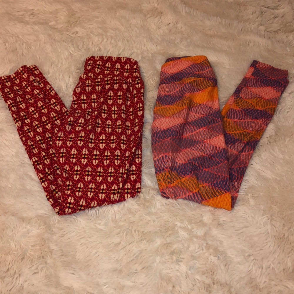 2 pairs of LulaRoe leggings